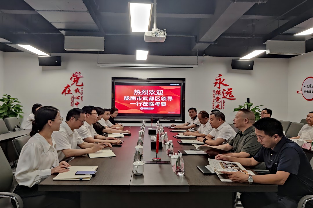 交流相助 同营生长 ——陇南市武都区向导一行莅临游艇会yth206餐饮治理集团调研考察